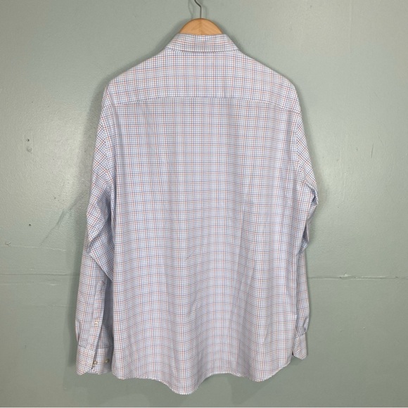 Peter Millar Crown Crafted Plaid Button Down‎ Shirt XL - Picture 5 of 6